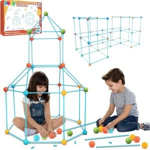 NIB Kids Fort Building Kit 35pcs